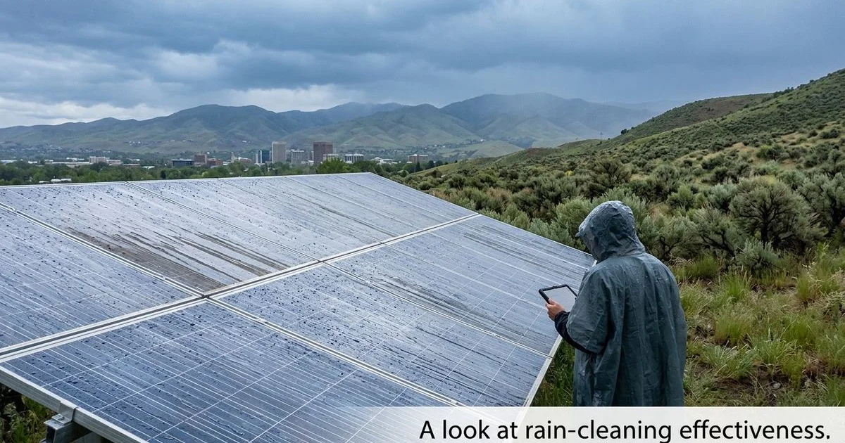 Can Rain Clean Your Solar Panels in Idaho? The Truth May Surprise You