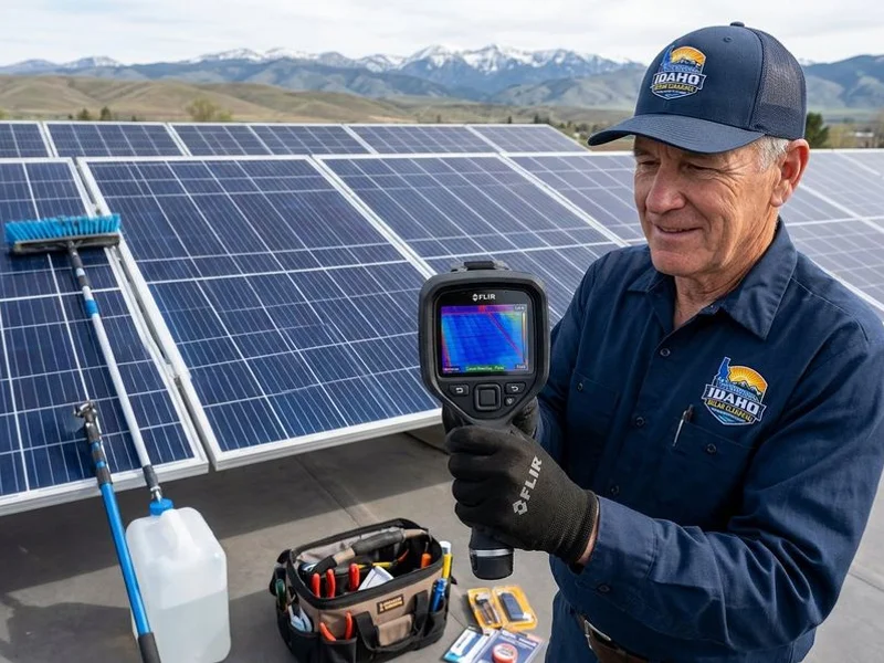 After Solar Panel Inspection